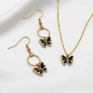 Mini Black Butterfly Set